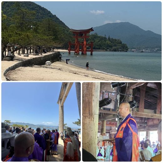 令和7年5月20日「厳島神社千畳閣 法華経読誦法要」｜森住山 蓮勝寺